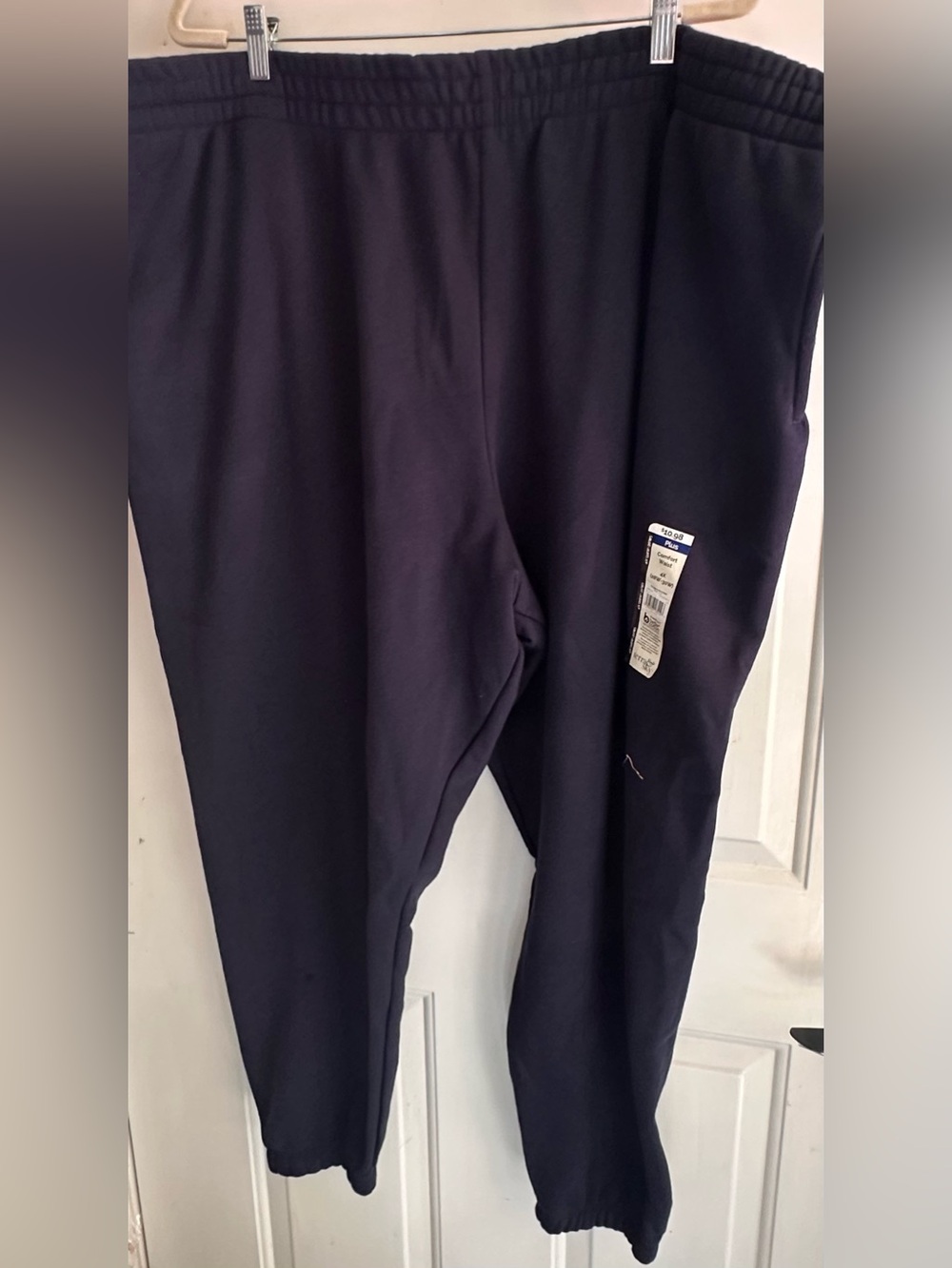 Terra & Sky Navy Blue Women’s Fleece Sweatpants